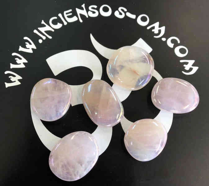 Rodado Plano Cuarzo Rosa Aqua Aura